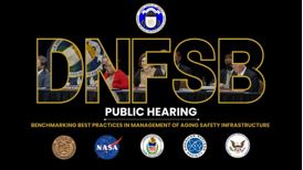Presentations by ANS, NRC, Army Corps of Engineers, and NASA at the Public Hearing on Benchmarking Best Practices in Management of Aging Safety Infrastructure